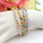 CHARIS - Bracciale Tennis con Cubic Zirconia RAINBOW