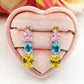 CHARIS - Orecchini pendenti con Cubic Zirconia RAINBOW