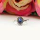 KATE MINI ~ Anello regolabile in ACCIAIO INOSSIDABILE con cubic zirconia