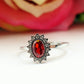 KATE MINI ~ Anello regolabile in ACCIAIO INOSSIDABILE con cubic zirconia