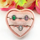 KATE MINI ~ Anello regolabile in ACCIAIO INOSSIDABILE con cubic zirconia