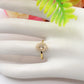 KATE MINI ~ Anello regolabile in ACCIAIO INOSSIDABILE con cubic zirconia
