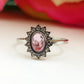 KATE MINI ~ Anello regolabile in ACCIAIO INOSSIDABILE con cubic zirconia
