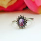 KATE MINI ~ Anello regolabile in ACCIAIO INOSSIDABILE con cubic zirconia