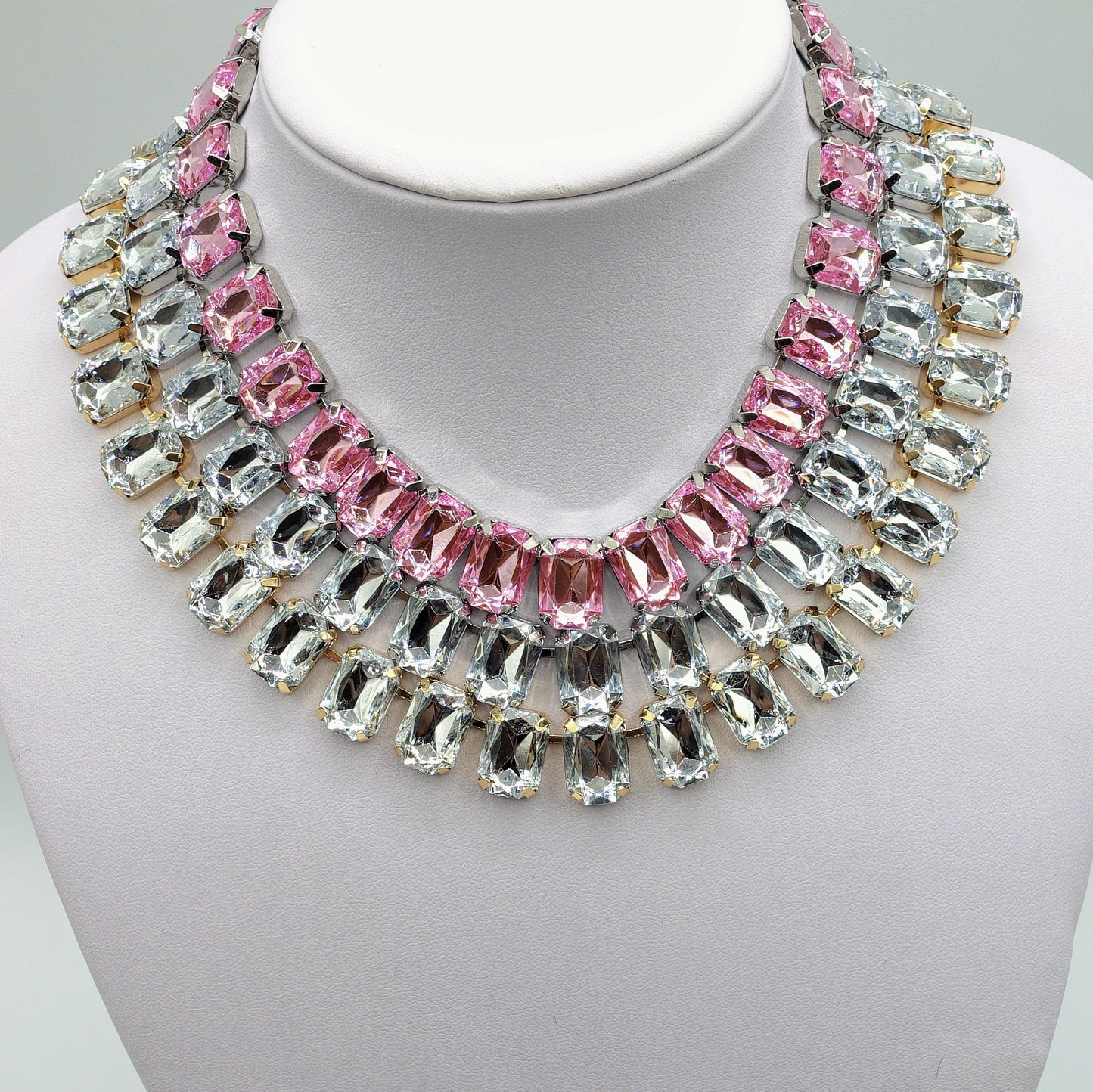 MARGOT choker con pietre sfaccettate - LUCE COLLECTION