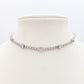 LUNA ~ Tennis Choker girocollo in ACCIAIO INOSSIDABILE con cubic zirconia