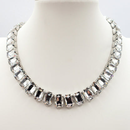 MARGOT  - ACCIAIO inossidabile- collier con pietre sfaccettate