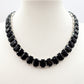 MARGOT  - ACCIAIO inossidabile- collier con pietre sfaccettate