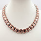 MARGOT  - ACCIAIO inossidabile- collier con pietre sfaccettate