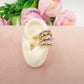 SORAYA ~ Earcuff MONO orecchino SENZA buco con cubic zirconia RAINBOW