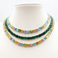 CHARIS Collier Tennis - Collana con Cubic Zirconia RAINBOW