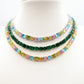 CHARIS Collier Tennis - Collana con Cubic Zirconia RAINBOW