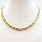 CHARIS Collier Tennis - Collana con Cubic Zirconia RAINBOW