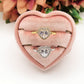 SOFIA ~ Anello regolabile in ACCIAIO INOSSIDABILE con cubic zirconia