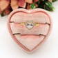 SOFIA ~ Anello regolabile in ACCIAIO INOSSIDABILE con cubic zirconia
