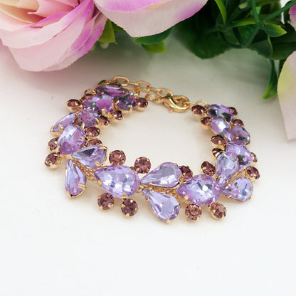 OPHELIA ~ Bracciale con pietre sfaccettate LUCE COLLECTION