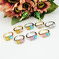 CHARIS ~ Anello regolabile con cubic zirconia