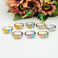 CHARIS ~ Anello regolabile con cubic zirconia