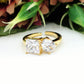 CHARIS ~ Anello regolabile con cubic zirconia