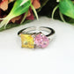 CHARIS ~ Anello regolabile con cubic zirconia