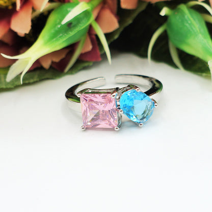 CHARIS ~ Anello regolabile con cubic zirconia