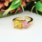 CHARIS ~ Anello regolabile con cubic zirconia