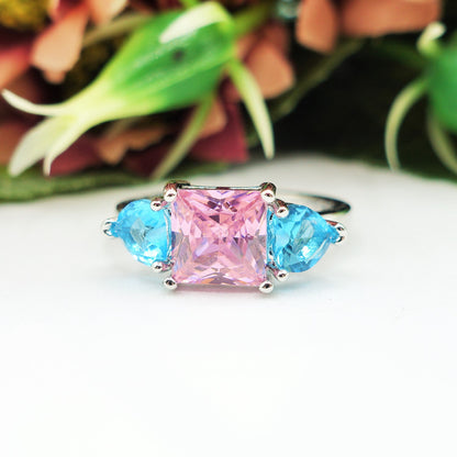 CHARIS trilogy ~ Anello regolabile con cubic zirconia