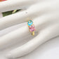 CHARIS ~ Anello regolabile con cubic zirconia