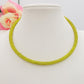 MABEL CHOKER ~ Girocollo semirigido cubic zirconia
