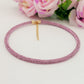 MABEL CHOKER ~ Girocollo semirigido cubic zirconia
