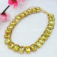 MARGOT collier con pietre sfaccettate - gold