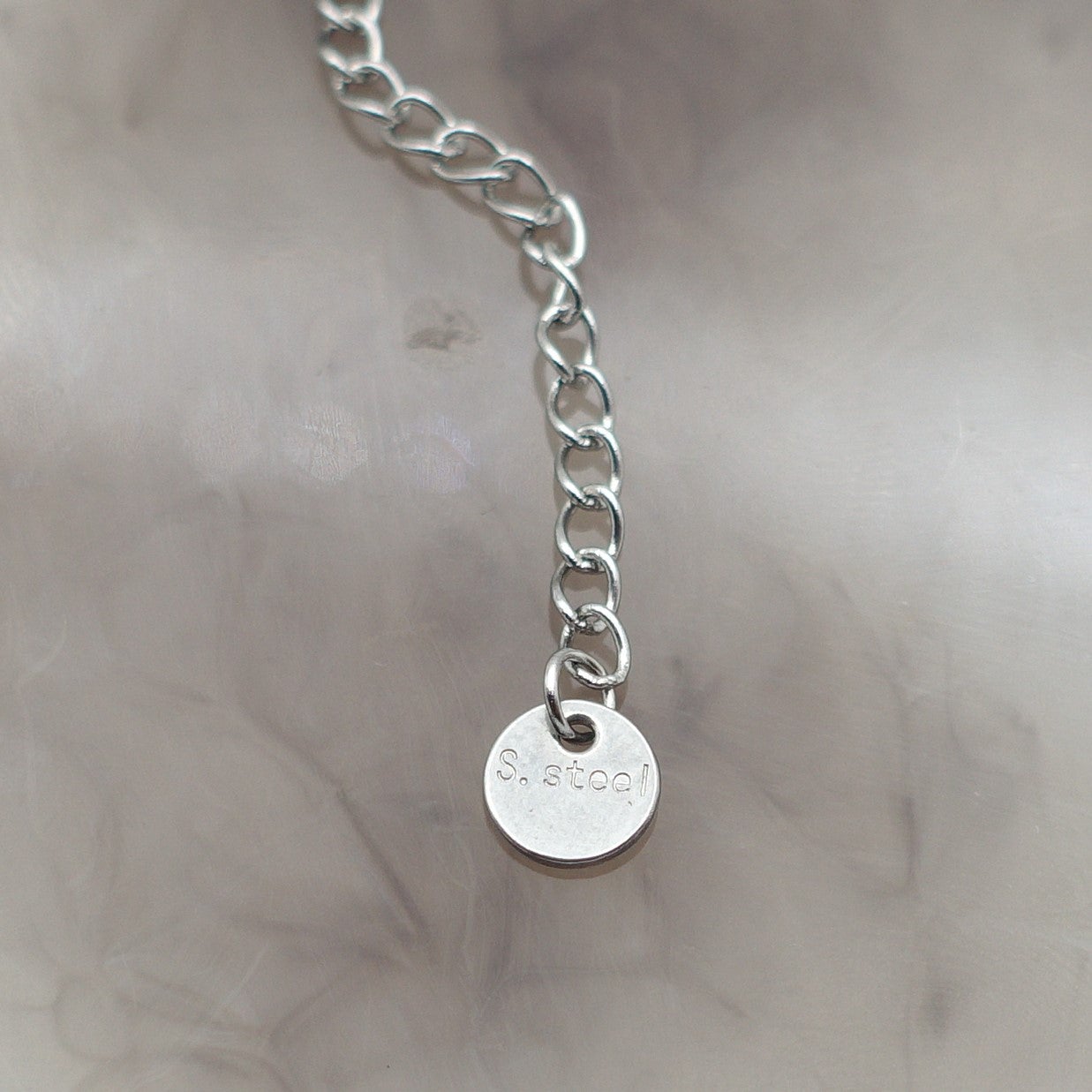 CHERIE triple hearts - ACCIAIO INOSSIDABILE - Collana con triplo cuore in cubic zirconia