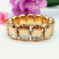MARGOT - Bracciale Elasticizzato con pietre sfaccettate - LUCE COLLECTION