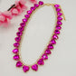WENDY HEARTS - collier con pietre a CUORE sfaccettate e cubic zirconia