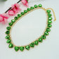 WENDY HEARTS - collier con pietre a CUORE sfaccettate e cubic zirconia