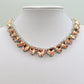 WENDY HEARTS - collier con pietre a CUORE sfaccettate e cubic zirconia