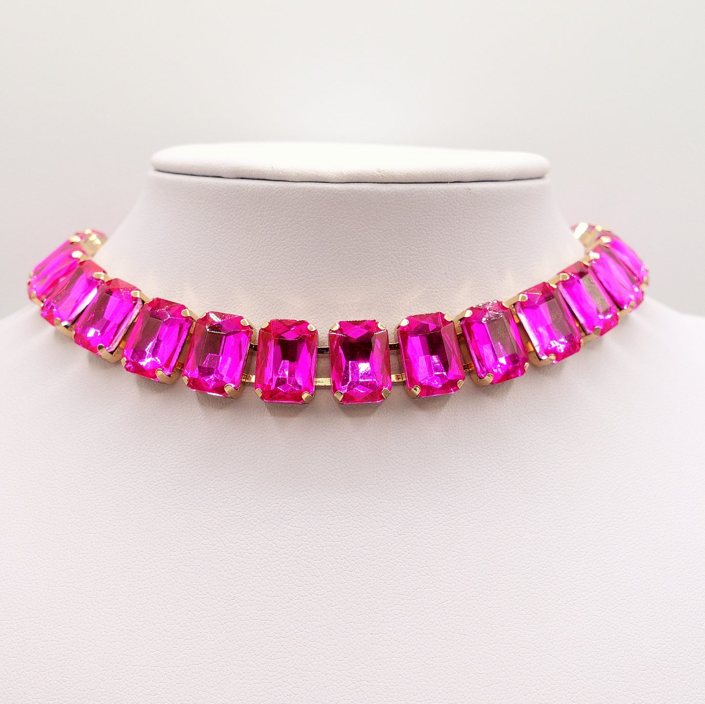 MARGOT choker con pietre sfaccettate - LUCE COLLECTION