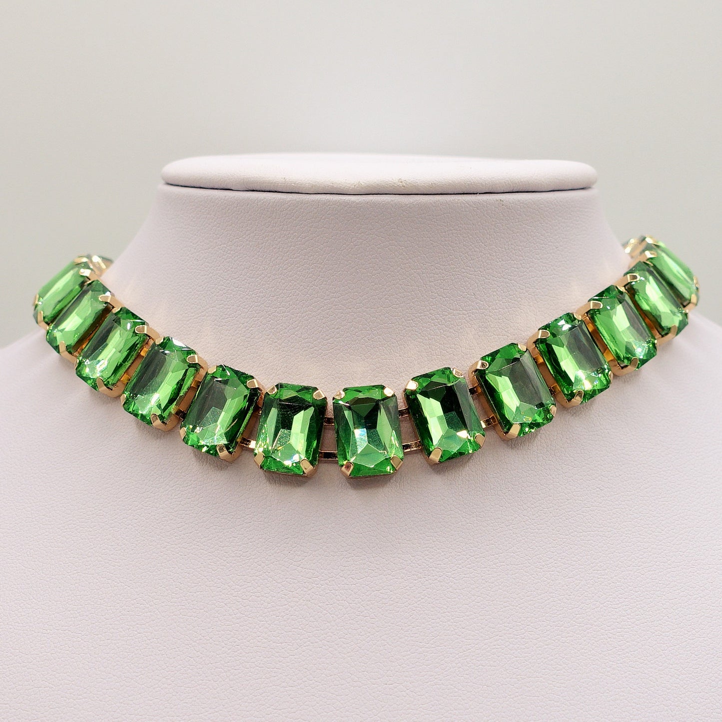 MARGOT choker con pietre sfaccettate - LUCE COLLECTION