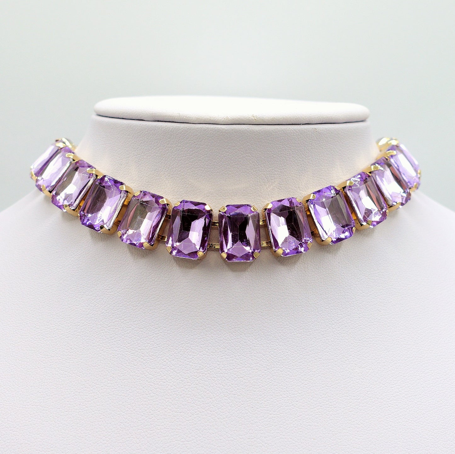 MARGOT choker con pietre sfaccettate - LUCE COLLECTION