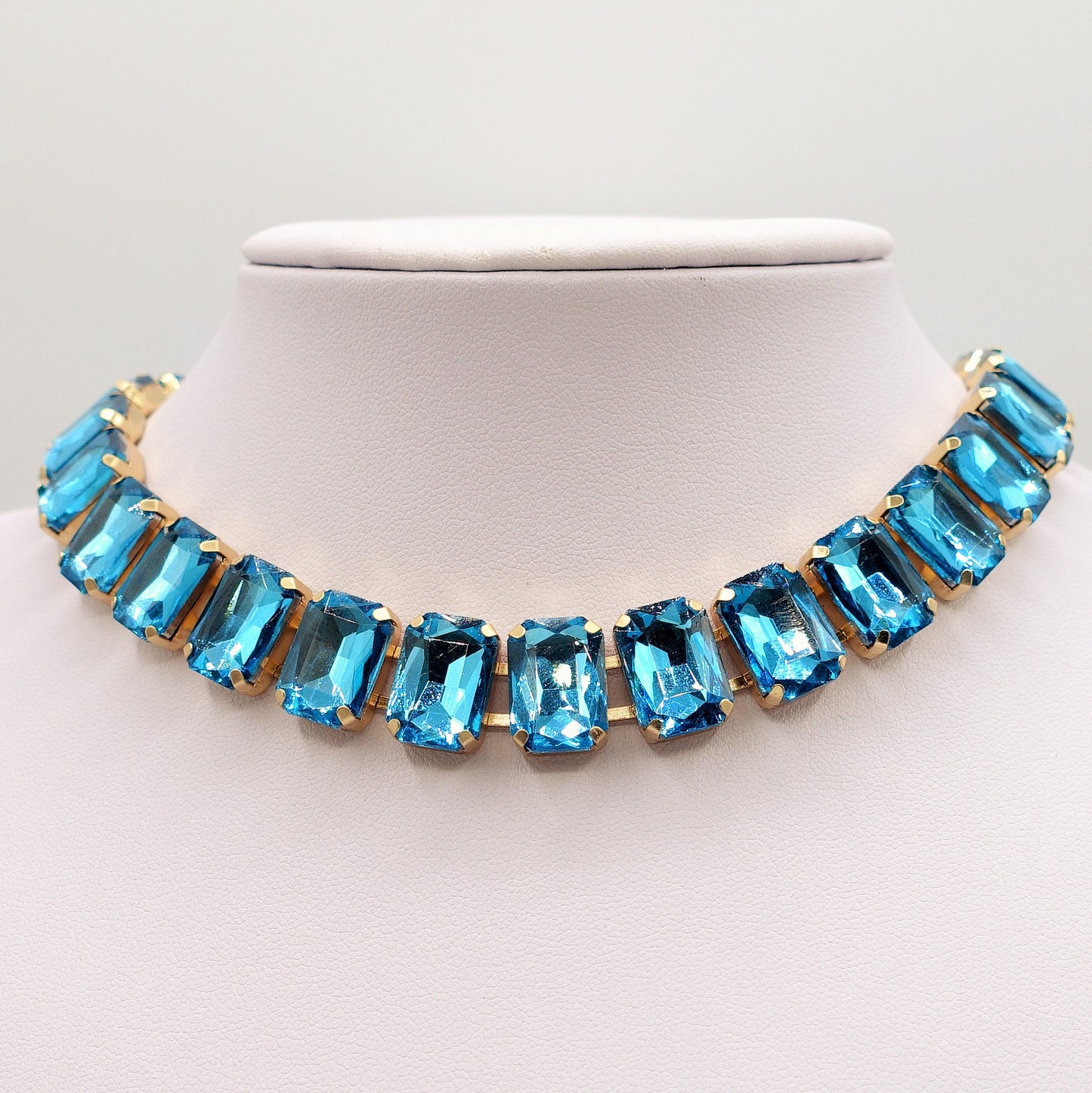 MARGOT choker con pietre sfaccettate - LUCE COLLECTION