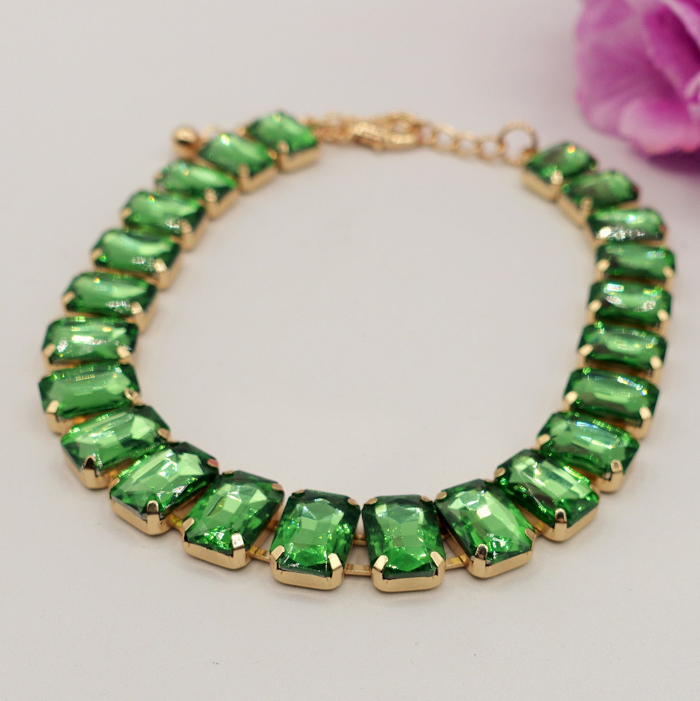 MARGOT choker con pietre sfaccettate - LUCE COLLECTION