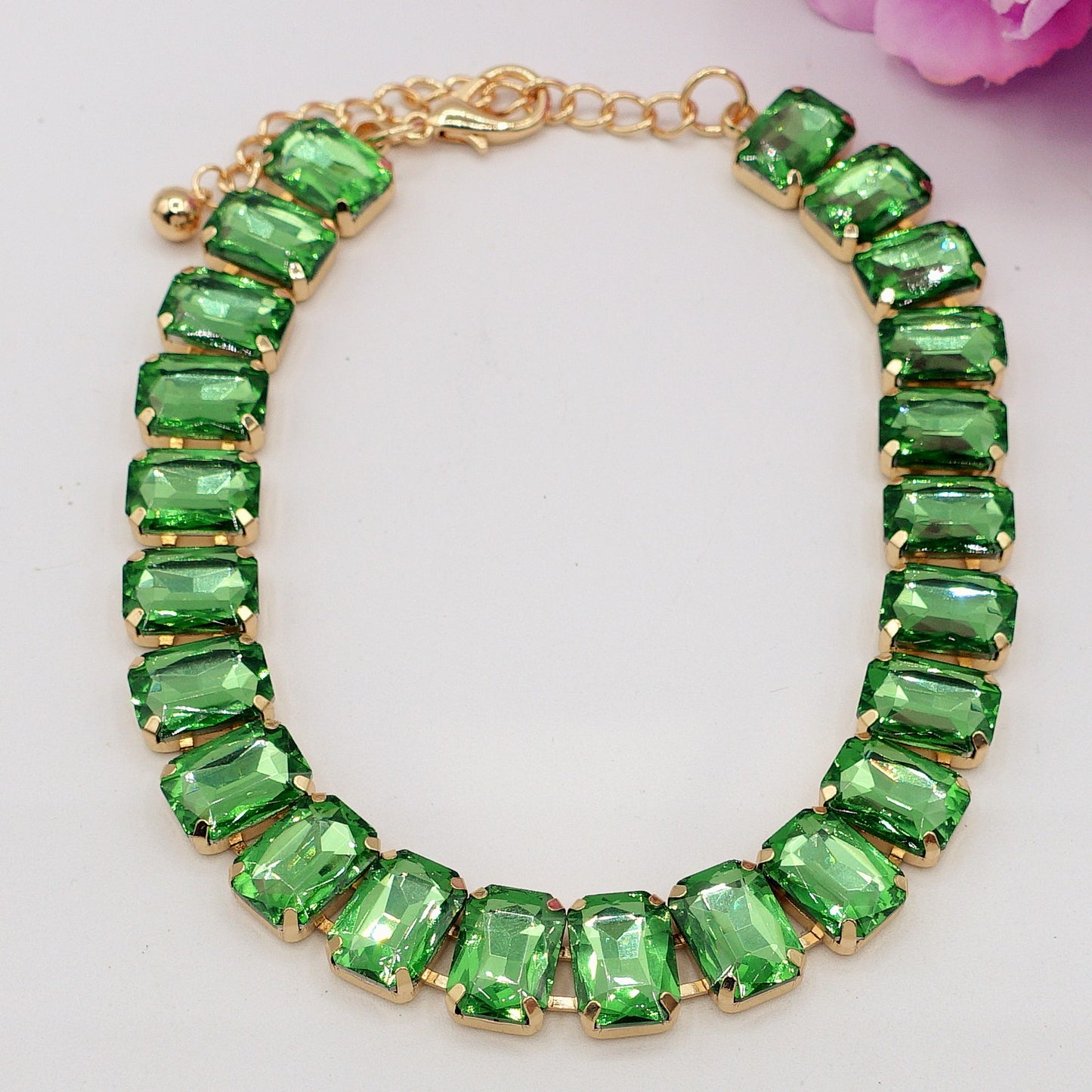 MARGOT choker con pietre sfaccettate - LUCE COLLECTION