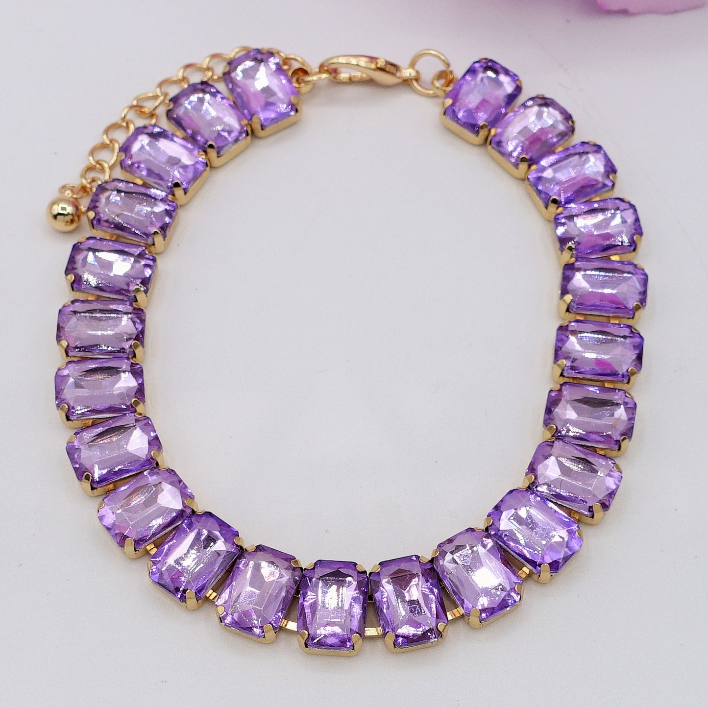 MARGOT choker con pietre sfaccettate - LUCE COLLECTION