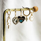 SMILEY ~ ORECCHINI Placcati oro 24K