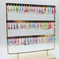 CHERIE FLUO - BIG hoops - orecchini a cerchio smaltati con cubic zirconia a forma di cuore