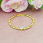 CLAIRE Single Heart  - Bracciale Tennis con cuoricini bombè e Cubic Zirconia a forma di cuore