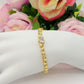 CLAIRE Single Heart  - Bracciale Tennis con cuoricini bombè e Cubic Zirconia a forma di cuore