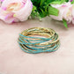 SELMA set - 12 bracciali elasticizzati in cubic zirconia