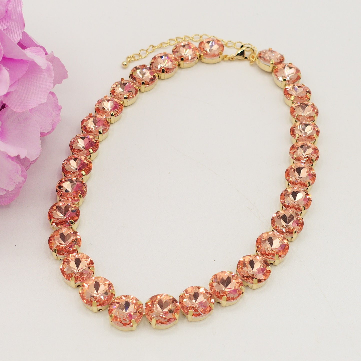 LUCE 2.0 - collier con pietre sfaccettate