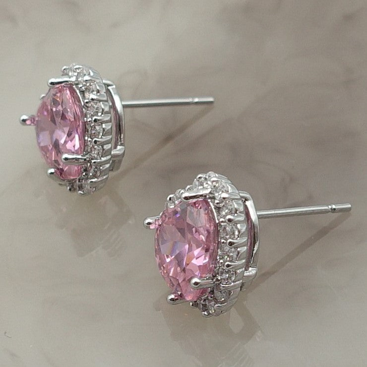 CHERIE - THE PINK DREAM BOX - SET  abbinato  Collier cubic zirconia forma di cuore